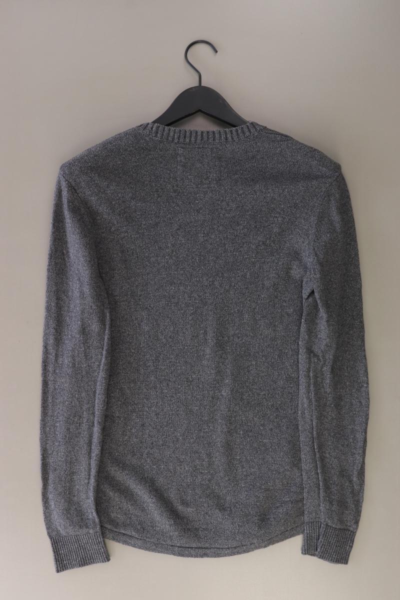 Hollister Feinstrickpullover für Herren Gr. S grau