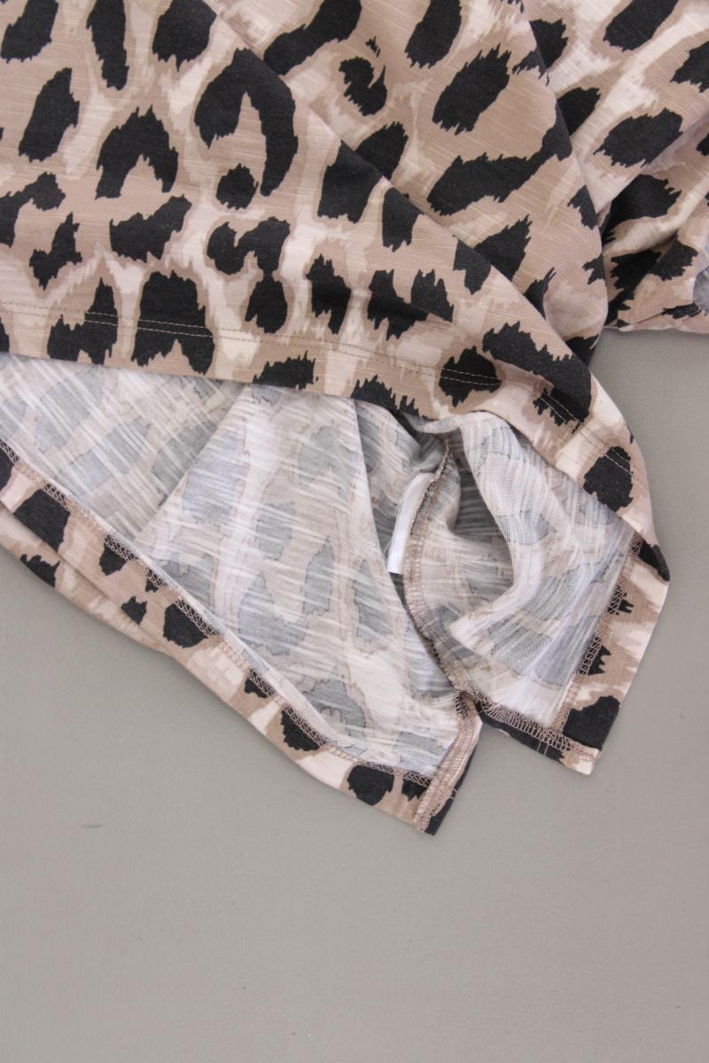 Street One Printshirt Gr. 38 mit Tierdruck Kurzarm braun