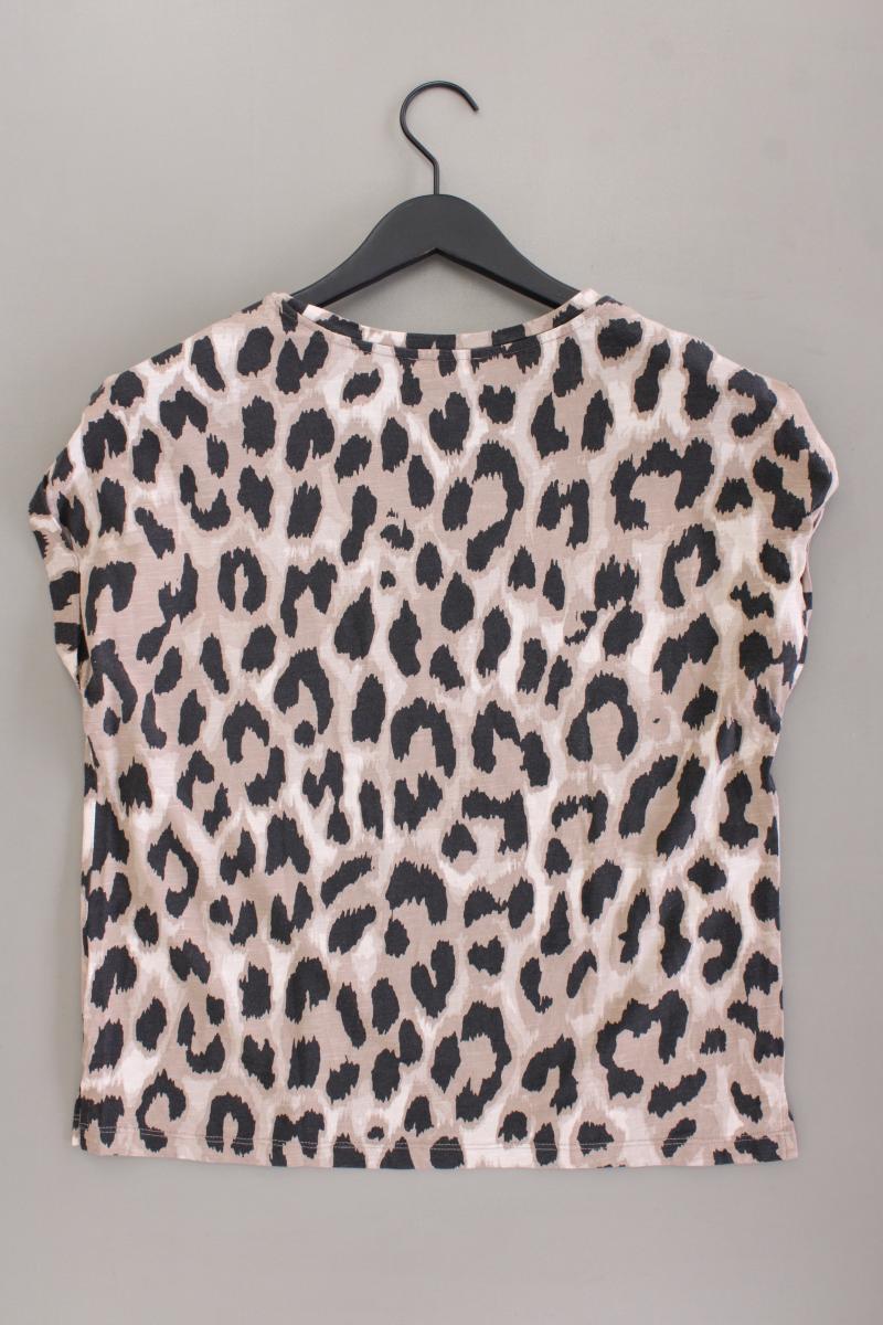 Street One Printshirt Gr. 38 mit Tierdruck Kurzarm braun