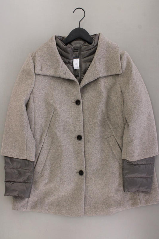 Esprit 2-in-1 Wollmantel Gr. XL grau aus Polyester