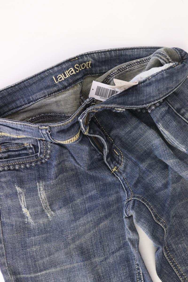 Laura Scott Y2K Vintage Bootcut Jeans Gr. 34 Modell Samba blau aus Baumwolle