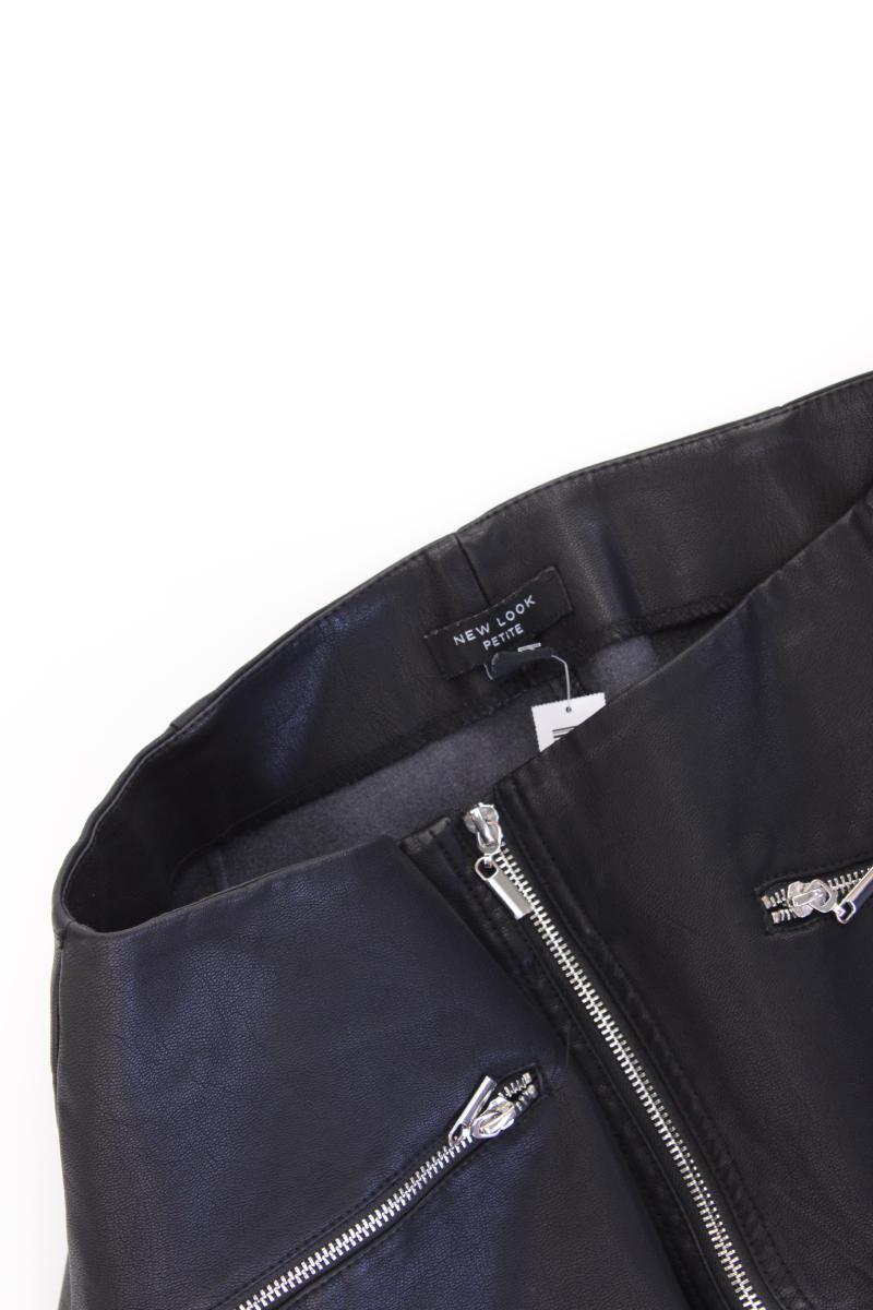 New Look Kunstlederrock Gr. 42 schwarz aus Polyurethan