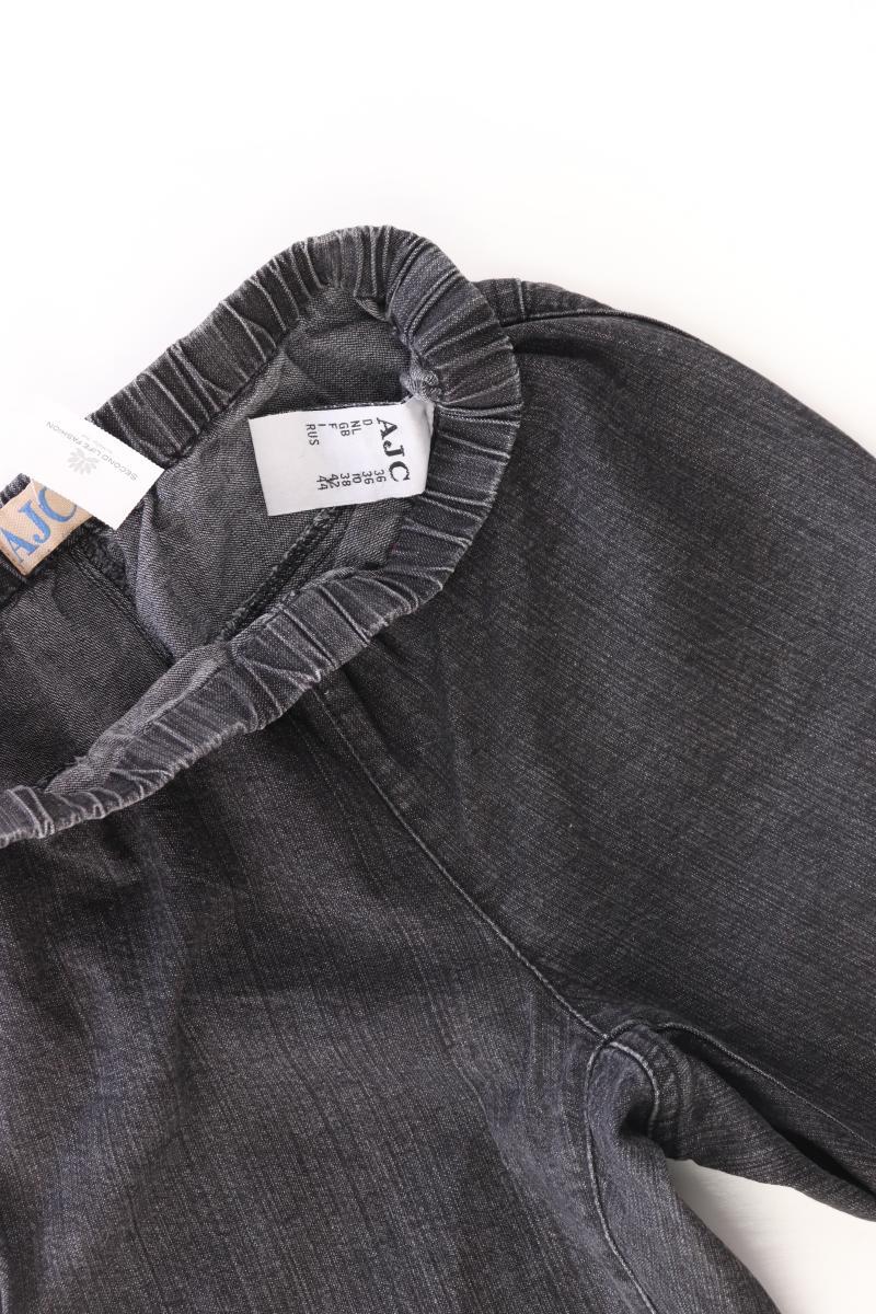 AJC Fashion Y2K Vintage Jeggings Gr. 36 grau aus Baumwolle