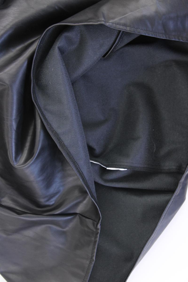 Kunstlederkleid Gr. M Langarm schwarz