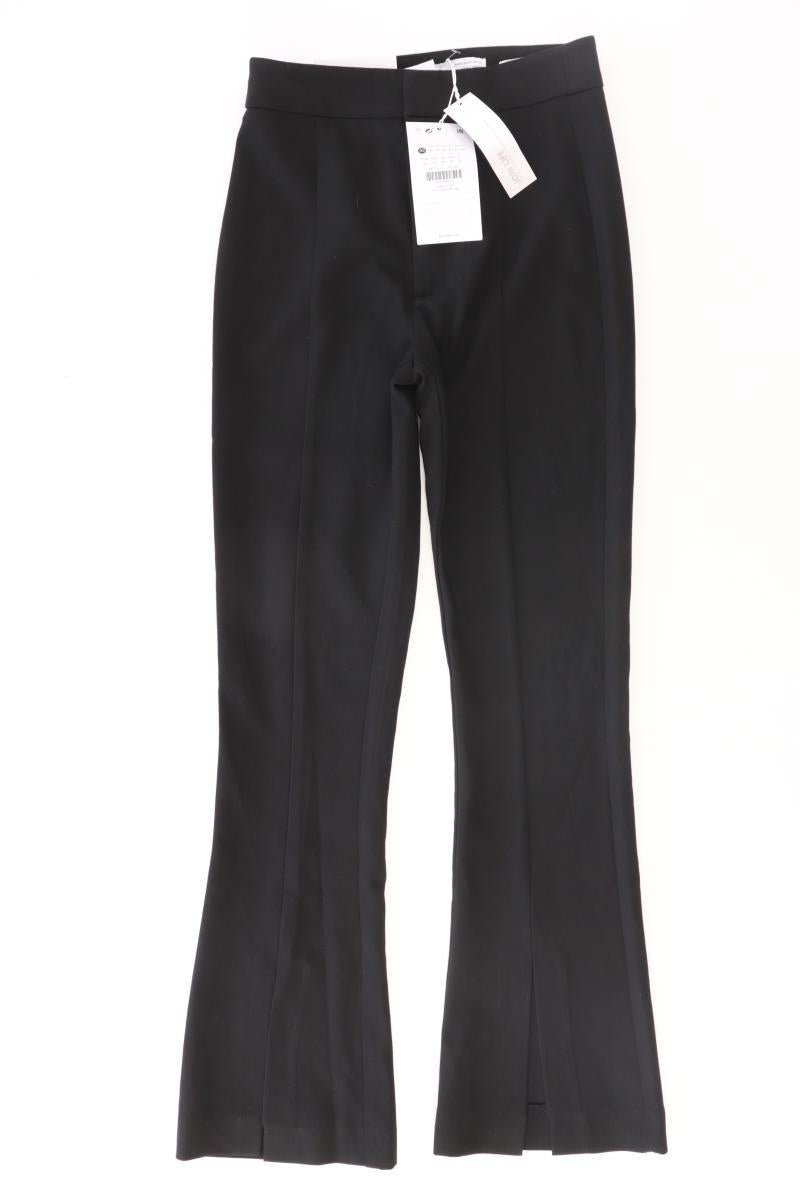 Bershka Kick Flare Hose Gr. 32 neu mit Etikett schwarz aus Polyester