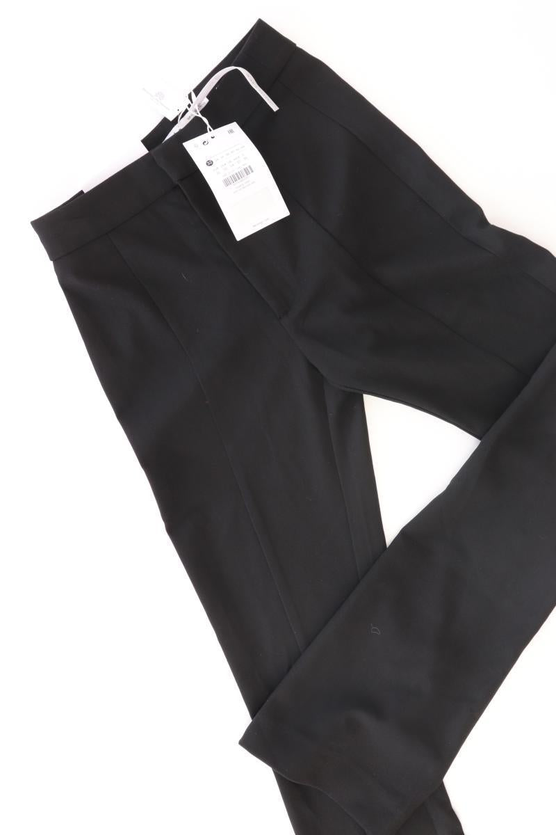 Bershka Kick Flare Hose Gr. 32 neu mit Etikett schwarz aus Polyester