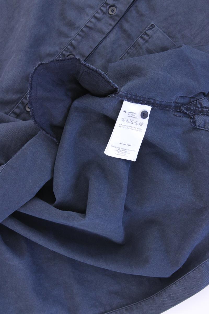 Marc O'Polo Kurzarmkleid Gr. L blau aus Lyocell