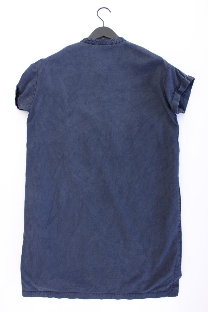 Marc O'Polo Kurzarmkleid Gr. L blau aus Lyocell