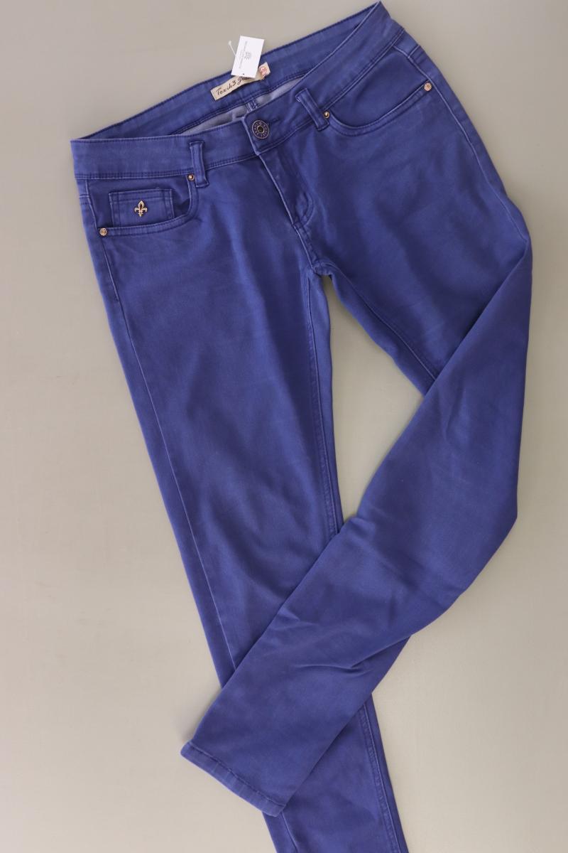 Toxik3 Five-Pocket-Hose Gr. 38 blau aus Baumwolle