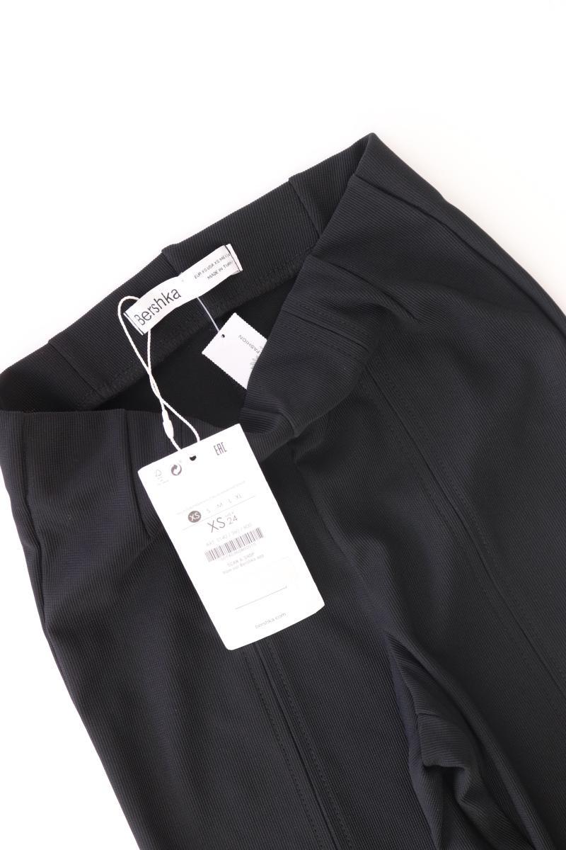 Bershka Leggings Gr. XS neu mit Etikett schwarz aus Polyester
