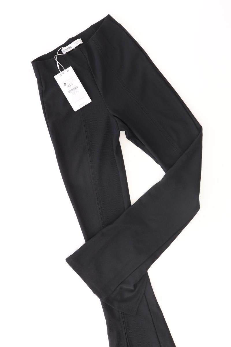 Bershka Leggings Gr. XS neu mit Etikett schwarz aus Polyester