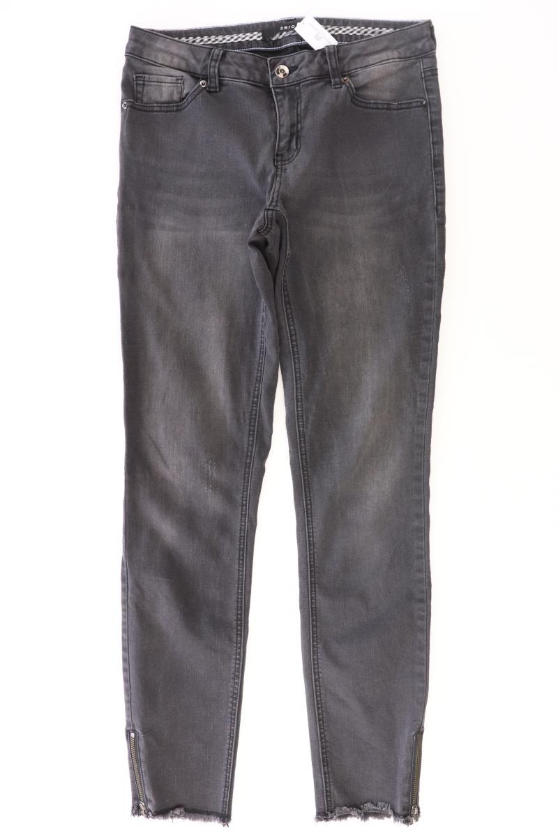 Zero Skinny Jeans Gr. 36/L30 grau aus Baumwolle