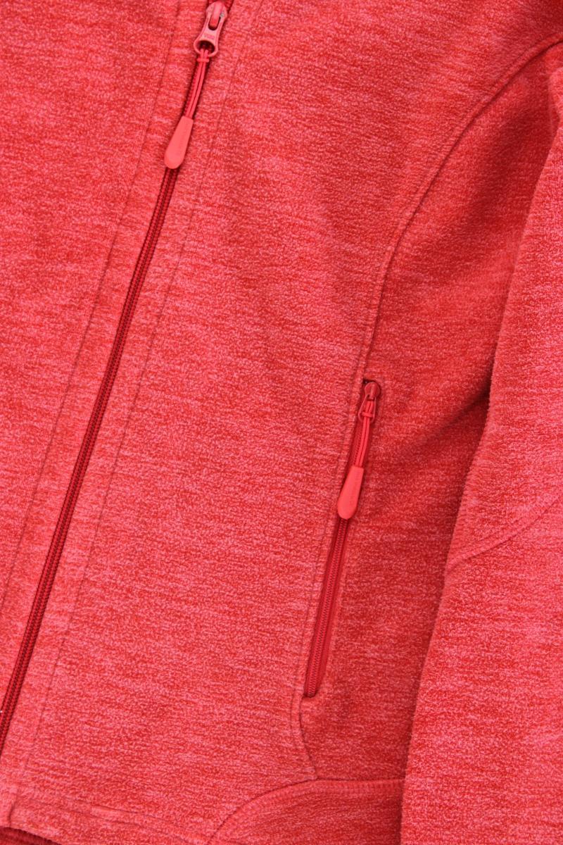 Jack Wolfskin Fleecejacke Gr. S rot aus Polyester