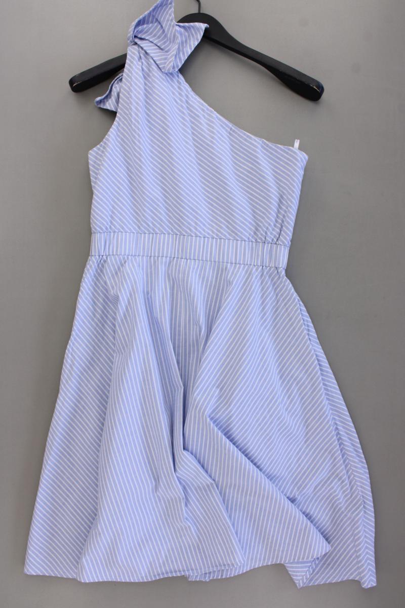 Calvin Klein One-Shoulder-Kleid Gr. US 8 (M) gestreift Ärmellos blau
