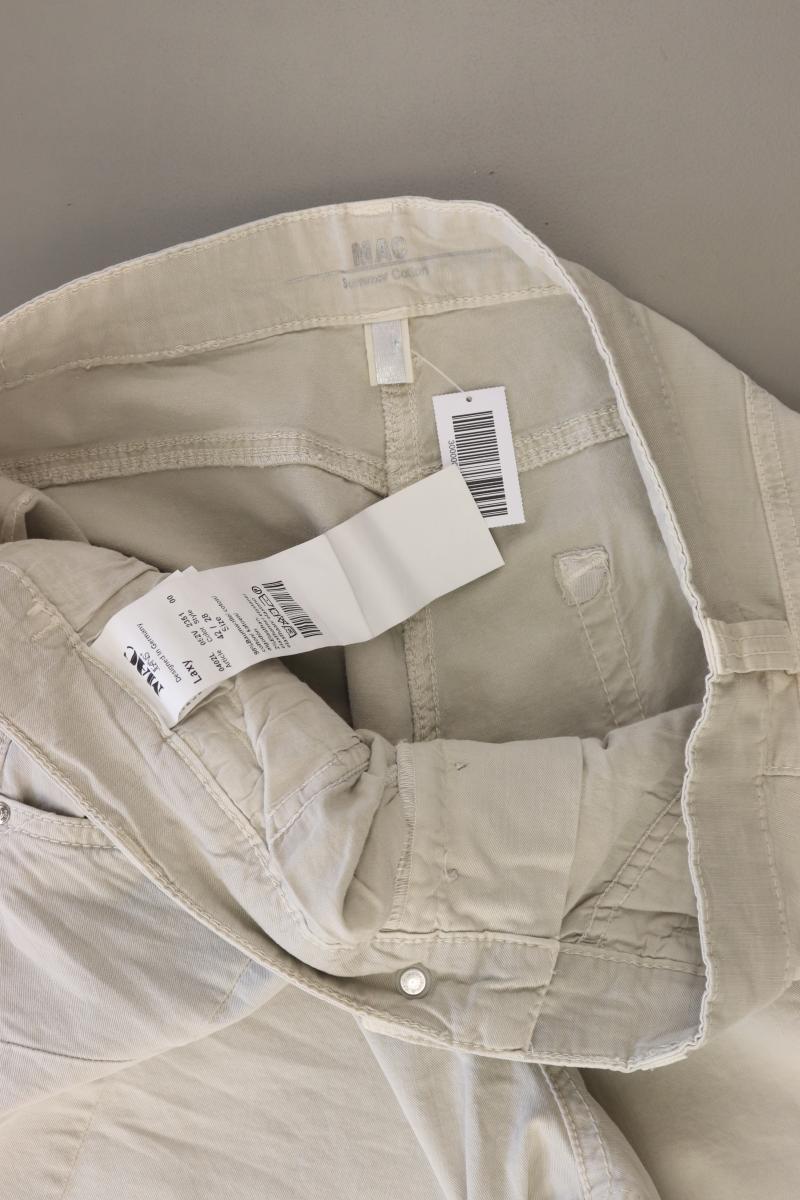 MAC Hose Gr. 42/L28 grau aus Baumwolle