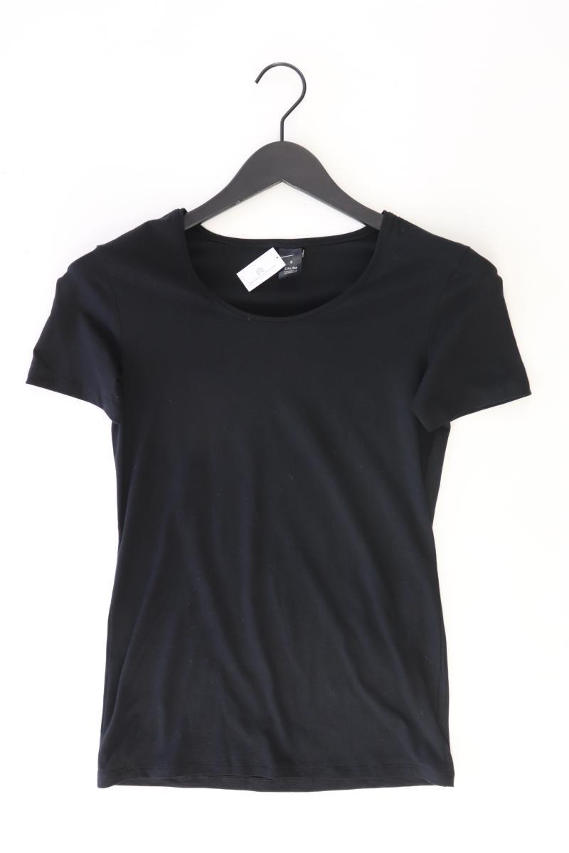 Calida T-Shirt Gr. 40/42 Kurzarm schwarz aus Baumwolle