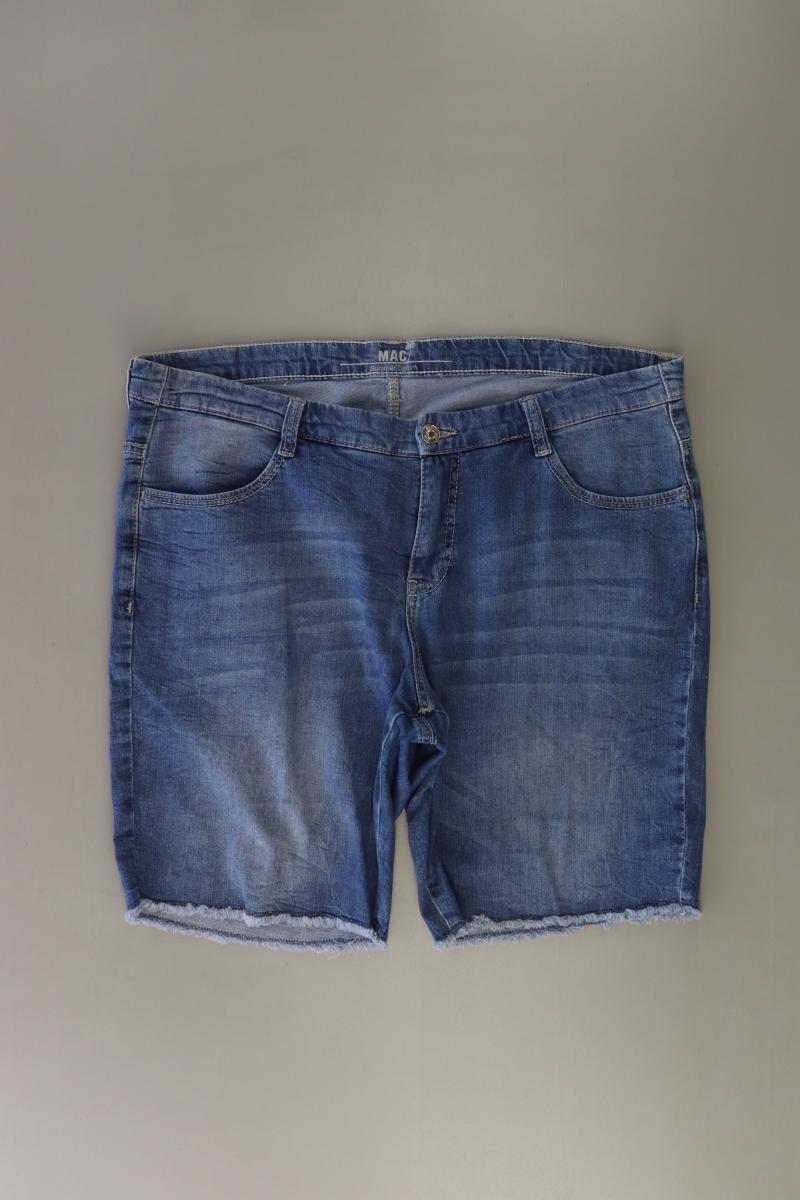 MAC Jeansshorts Gr. 42 blau aus Baumwolle