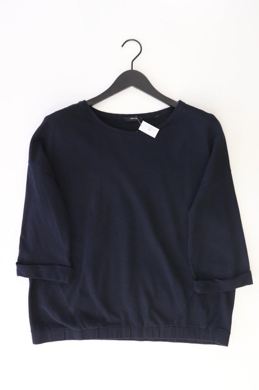 Opus Pullover Modell Sika Gr. 42 blau aus Baumwolle