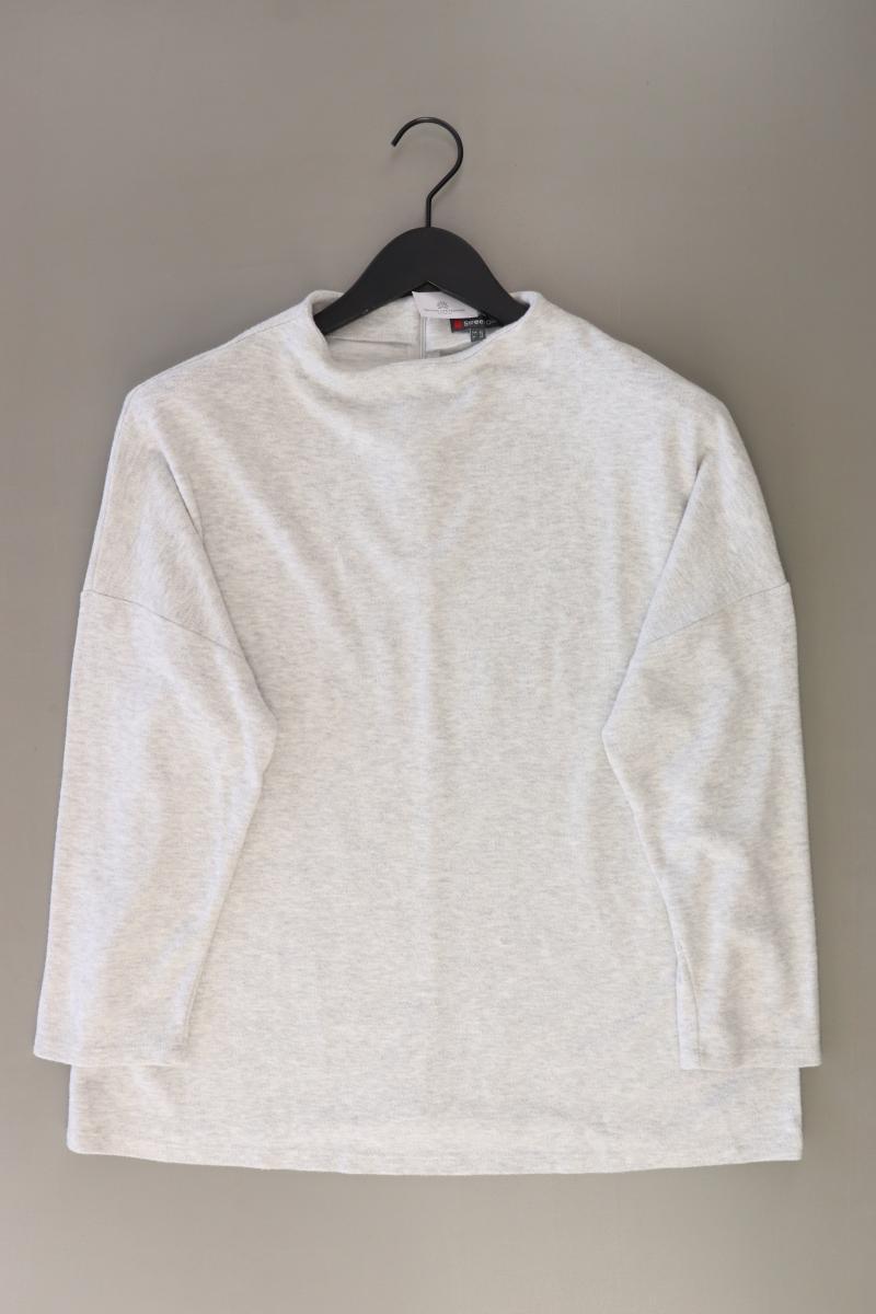 Street One Feinstrickpullover Gr. 44 grau aus Viskose