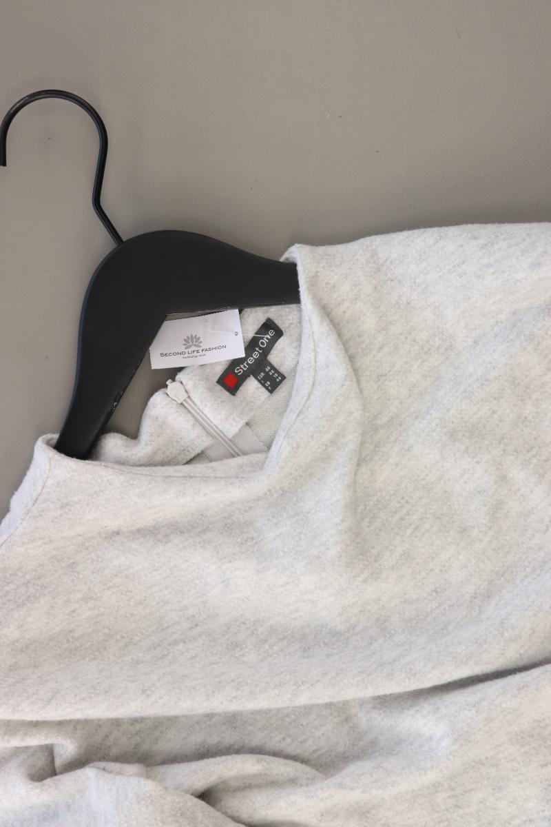 Street One Feinstrickpullover Gr. 44 grau aus Viskose