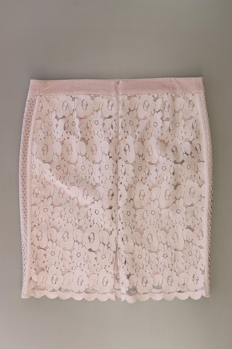 Marc Cain Spitzenrock Gr. 44 rosa aus Baumwolle