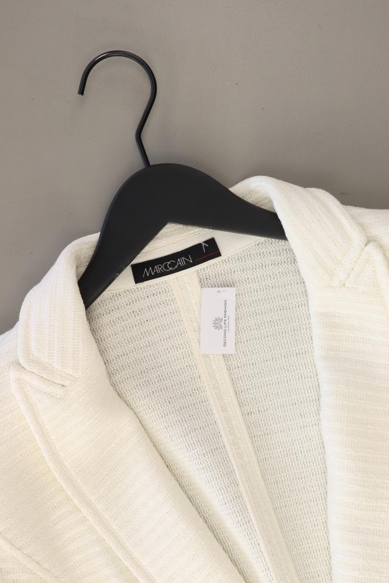 Marc Cain Regular Blazer Gr. 44 neuwertig creme aus Baumwolle
