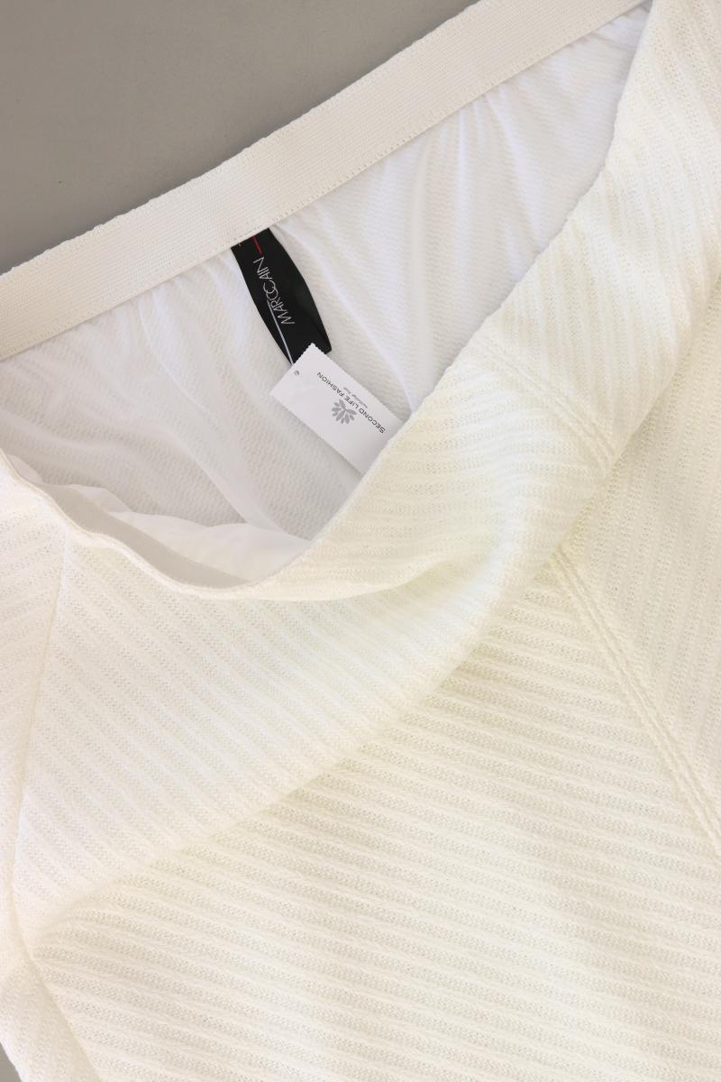 Marc Cain Stretchrock Gr. 44 creme aus Baumwolle
