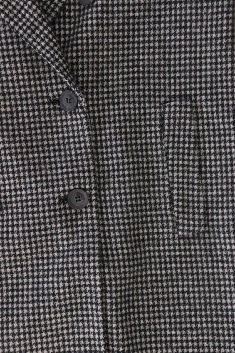 Zara Regular Mantel Gr. L mit Rautenmuster grau aus Polyester