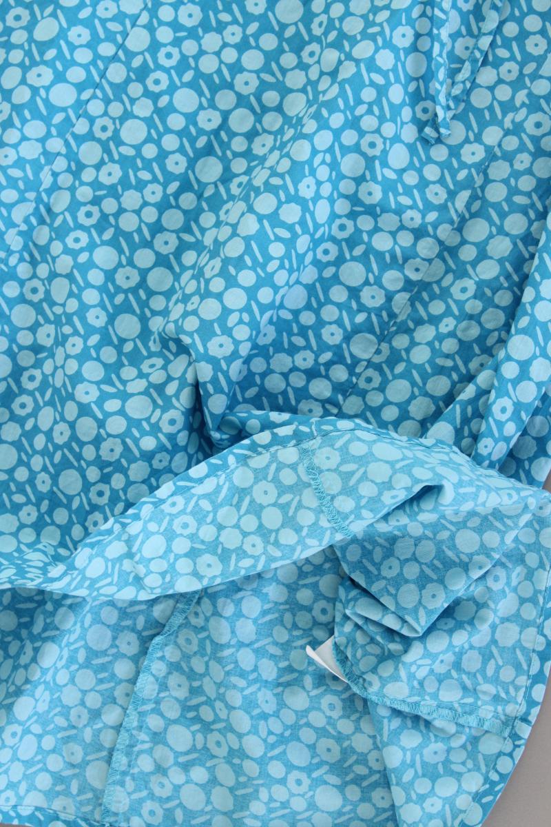 Neckholder Sommerkleid Gr. 36 Träger türkis aus Baumwolle
