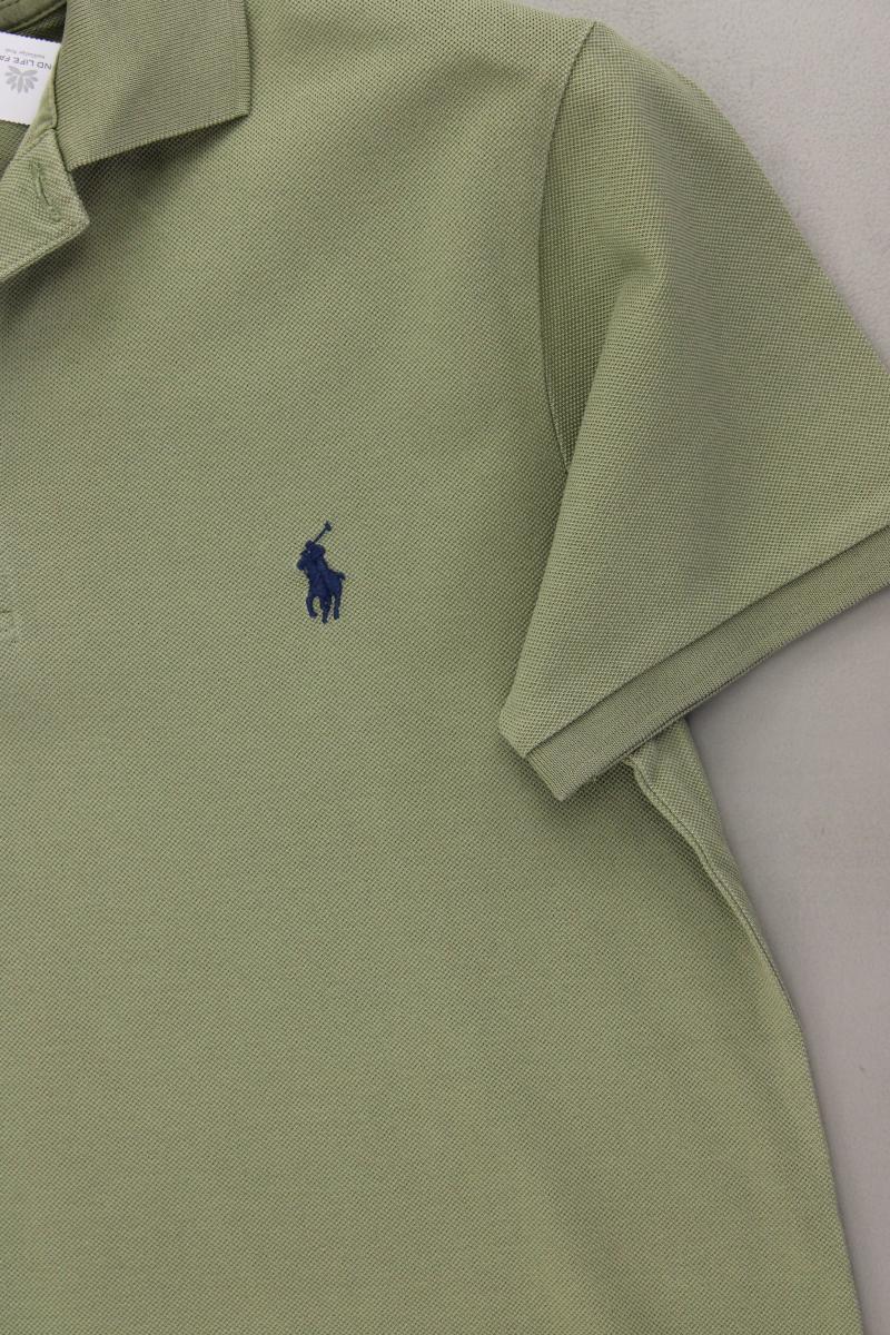 Polo Ralph Lauren Poloshirt für Herren Gr. M Kurzarm olivgrün aus Baumwolle