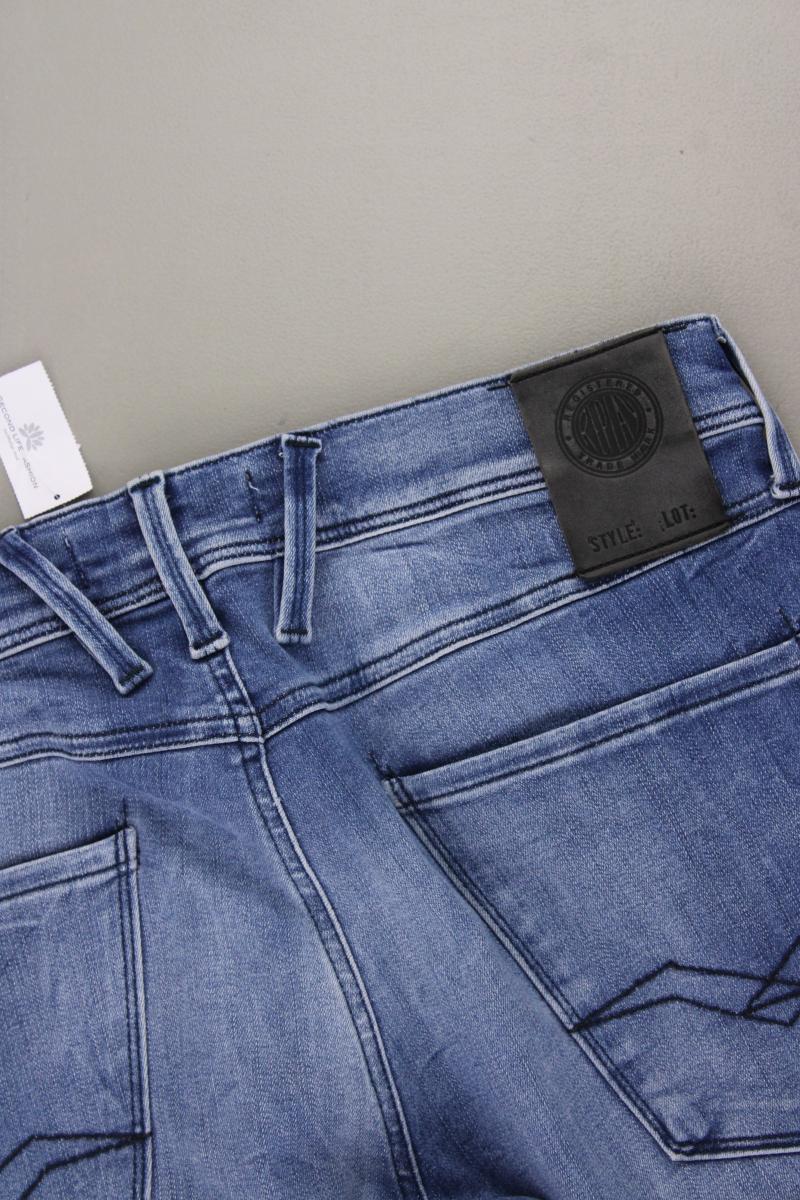 Replay Skinny Jeans für Herren Gr. W31/L32 blau aus Baumwolle