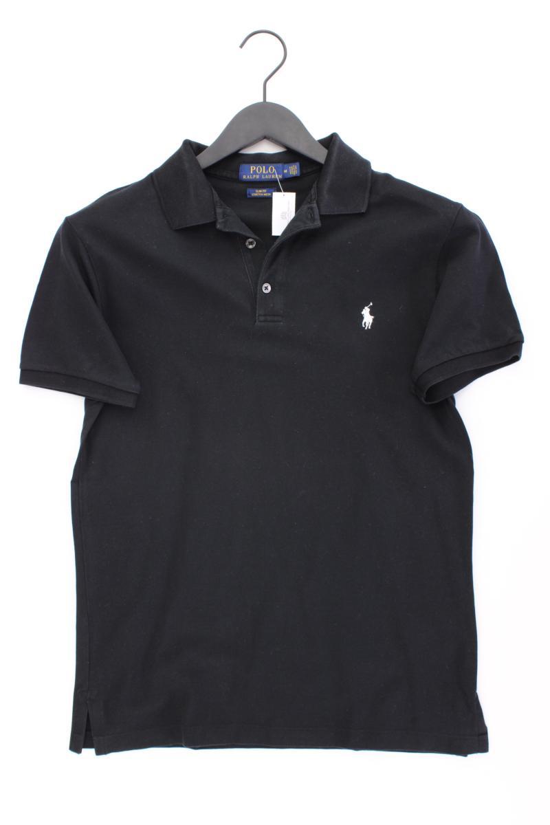 Polo Ralph Lauren Poloshirt für Herren Gr. M Kurzarm schwarz aus Baumwolle
