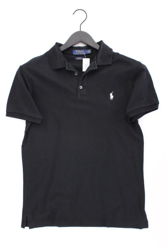 Polo Ralph Lauren Poloshirt für Herren Gr. M Kurzarm schwarz aus Baumwolle