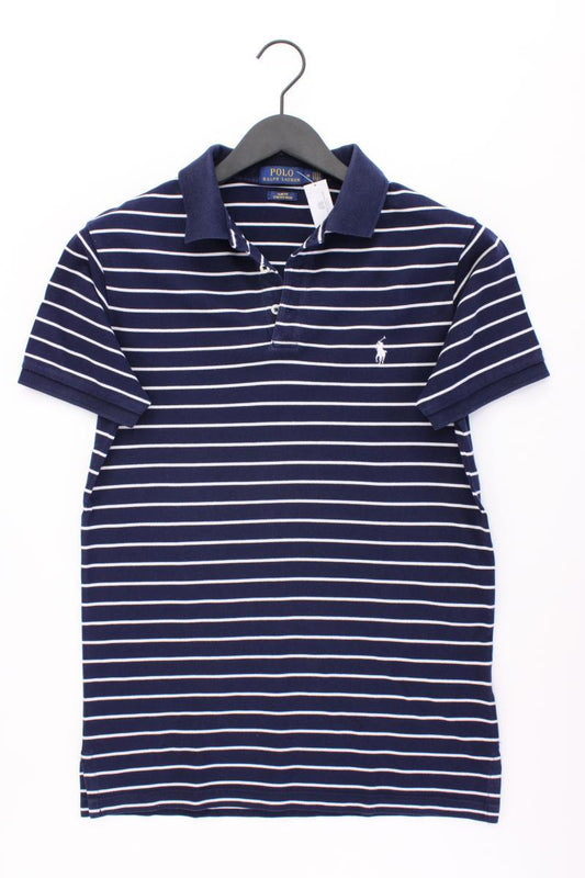 Polo Ralph Lauren Poloshirt für Herren Gr. M gestreift Kurzarm blau