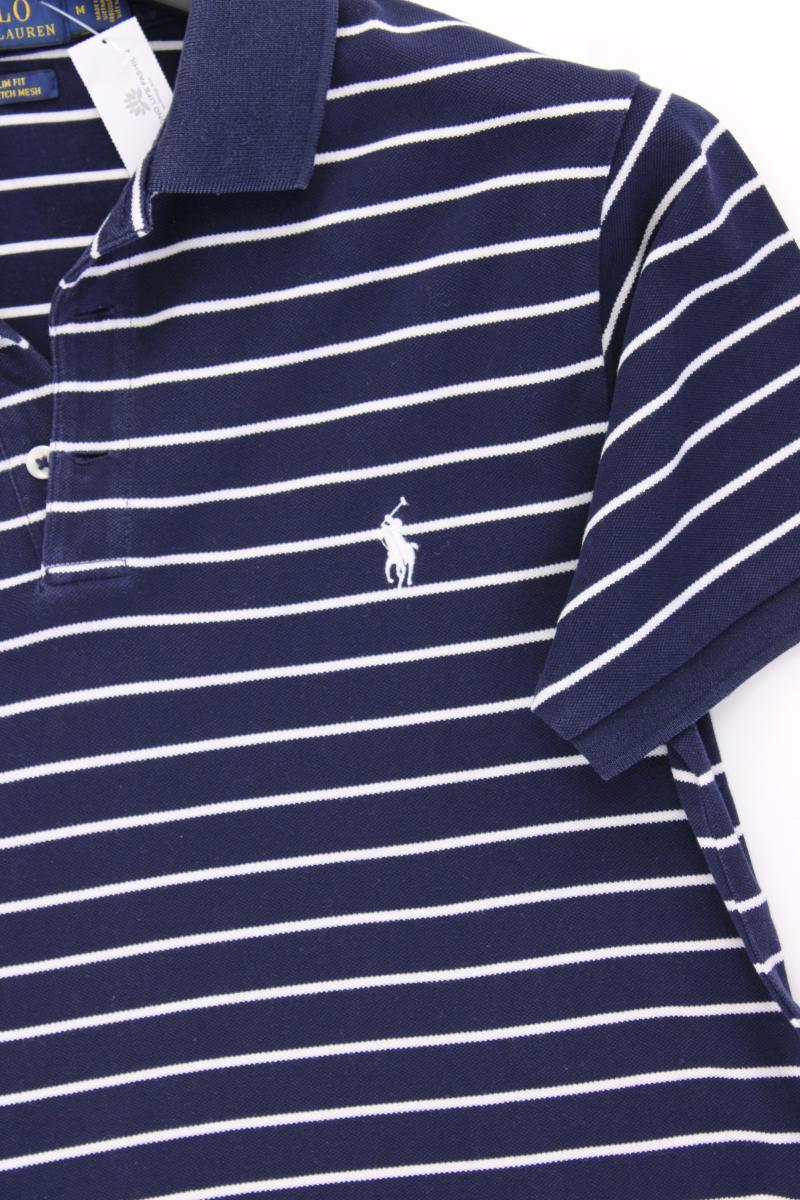 Polo Ralph Lauren Poloshirt für Herren Gr. M gestreift Kurzarm blau