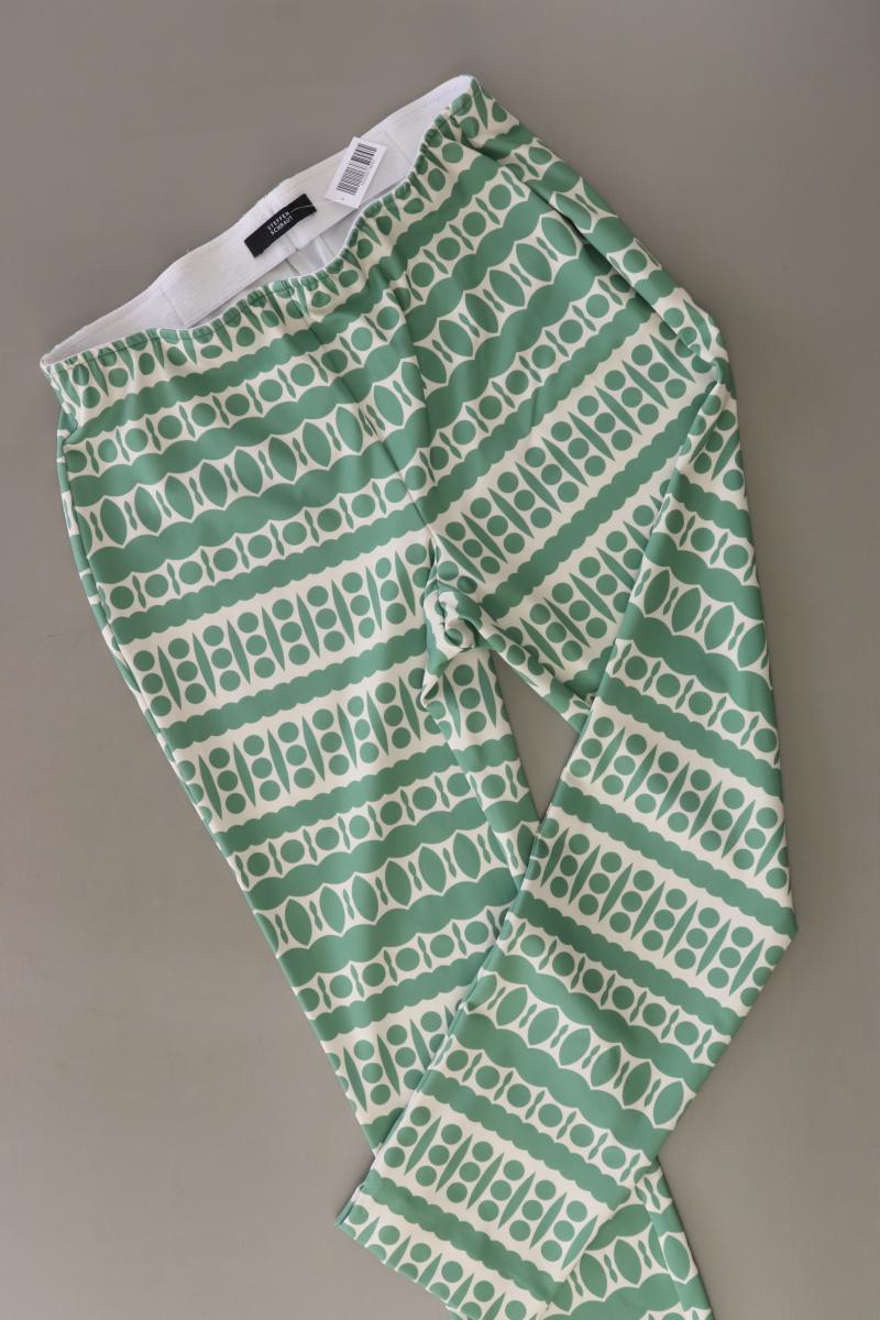 Steffen Schraut QVC Hose Gr. Kurzgröße 20 gepunktet neuwertig grün aus Polyester