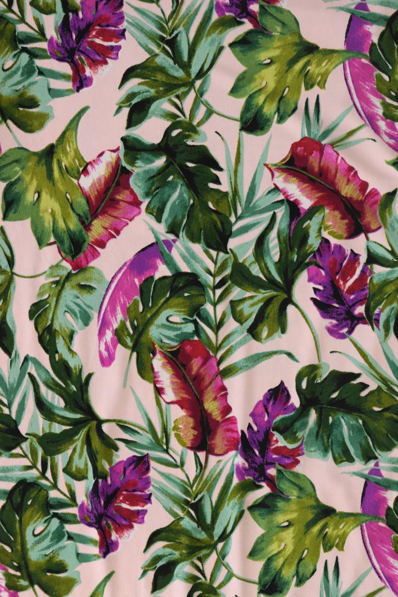 Kim & Co. Printshirt Gr. M mit Blumenmuster neuwertig Kurzarm mehrfarbig