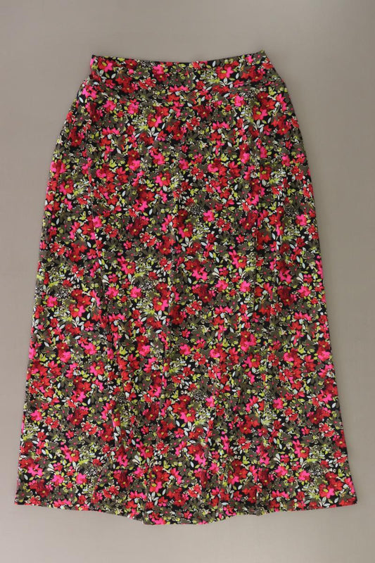 Kim & Co. Stretchrock Gr. M mit Blumenmuster neuwertig mehrfarbig aus Polyester