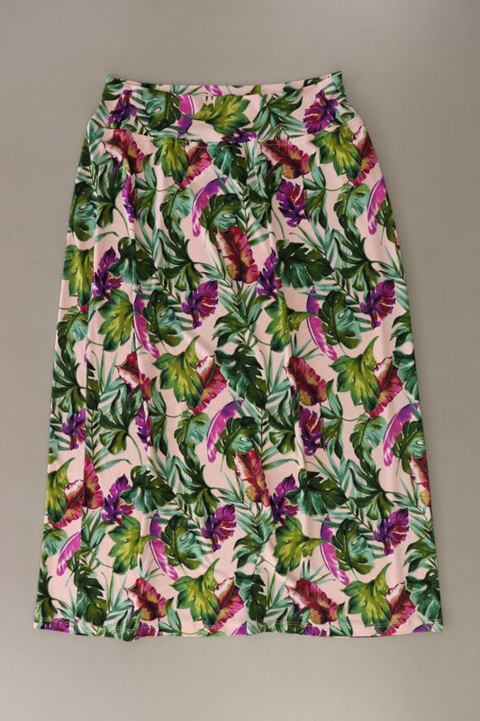 Kim & Co. Stretchrock Gr. M mit Blumenmuster mehrfarbig aus Polyester