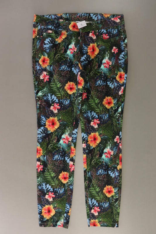 MAC Hose Gr. 42/L30 mit Blumenmuster mehrfarbig aus Baumwolle