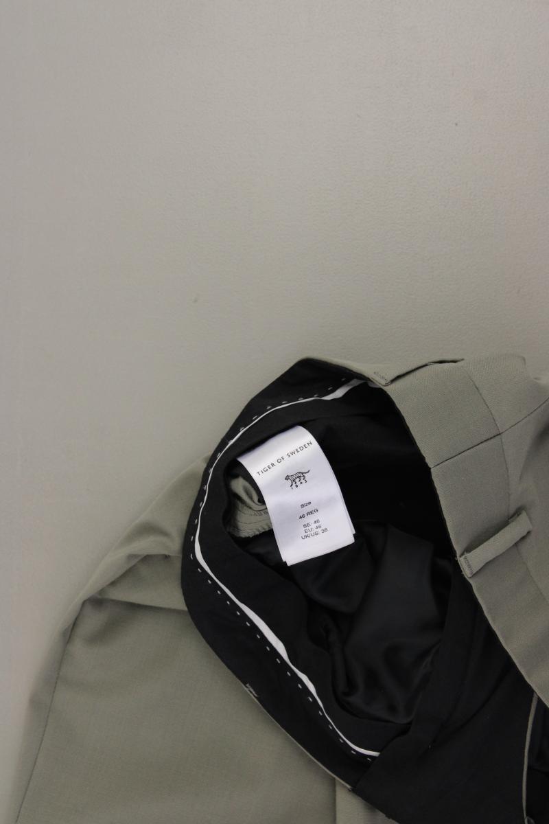 Tiger of Sweden Anzughose für Herren Gr. 46 olivgrün aus Polyester