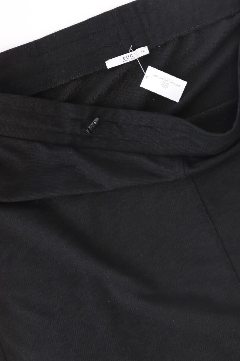 edc by Esprit Stretchrock Gr. XL schwarz aus Polyester