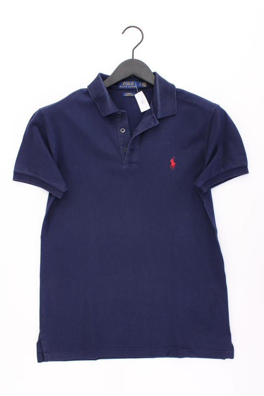 Polo Ralph Lauren Poloshirt für Herren Gr. M Kurzarm blau aus Baumwolle