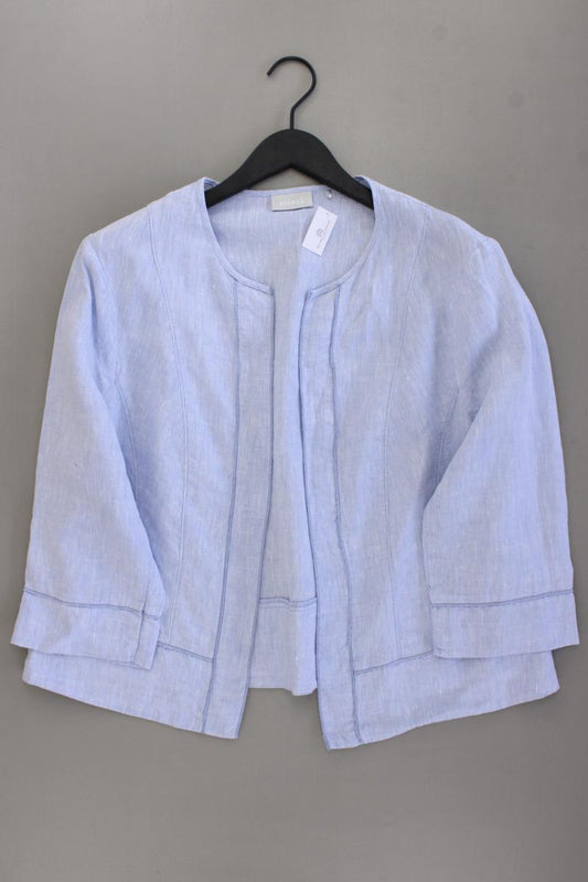 Bianca Jäckchen mit Leinen Gr. 44 3/4 Ärmel blau