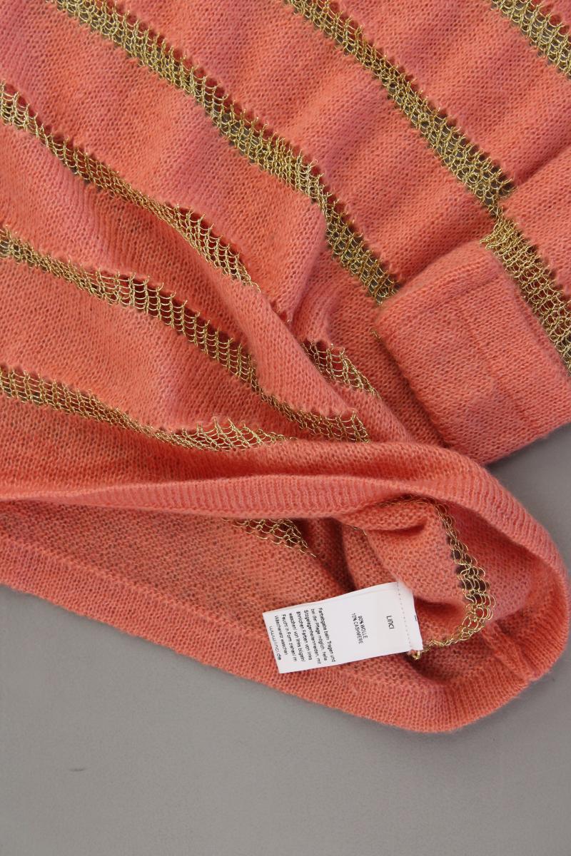 LINCI Pullover aus Wolle und Kaschmir Gr. 36 neu mit Etikett orange