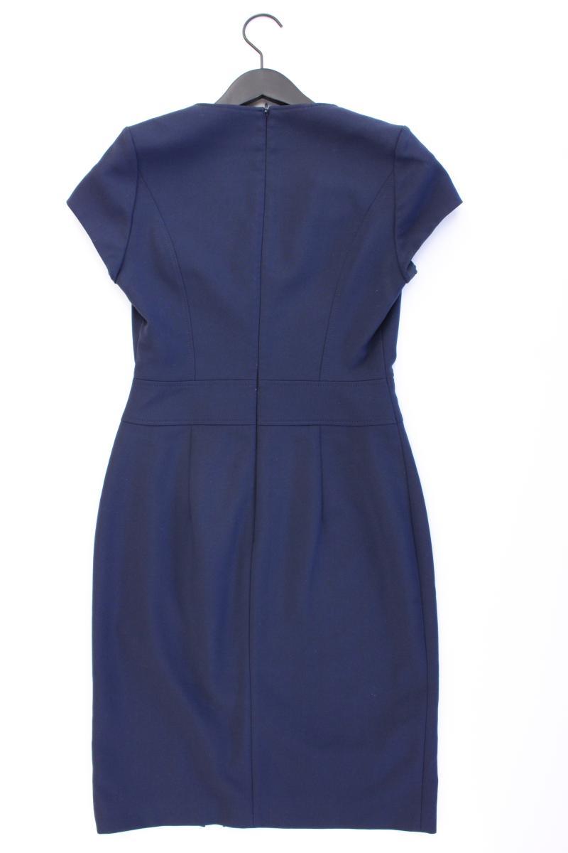 Hugo Boss Kurzarmkleid Gr. 36 blau aus Polyester