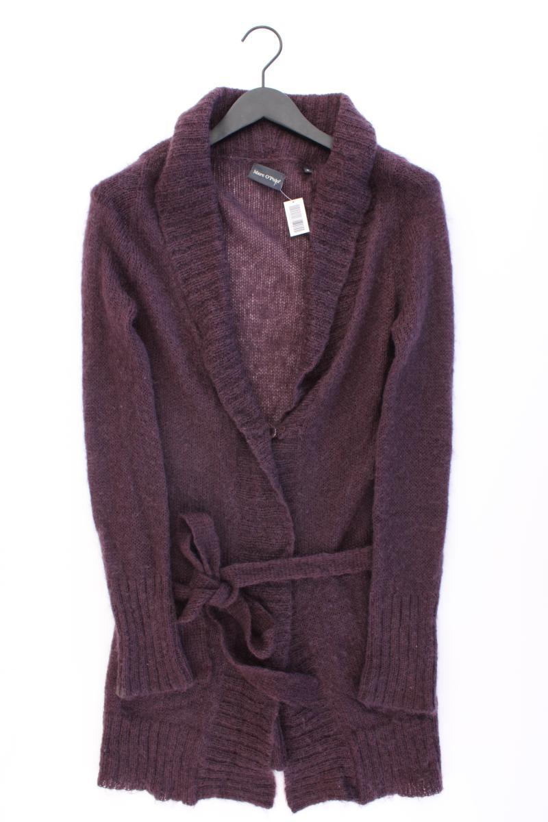 Marc O'Polo Strickjacke Gr. S Langarm lila aus Mohair