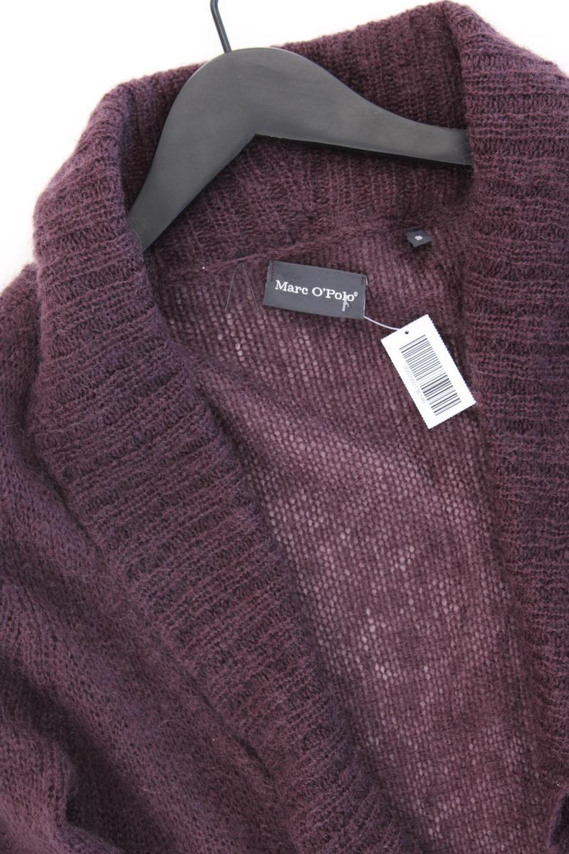 Marc O'Polo Strickjacke Gr. S Langarm lila aus Mohair