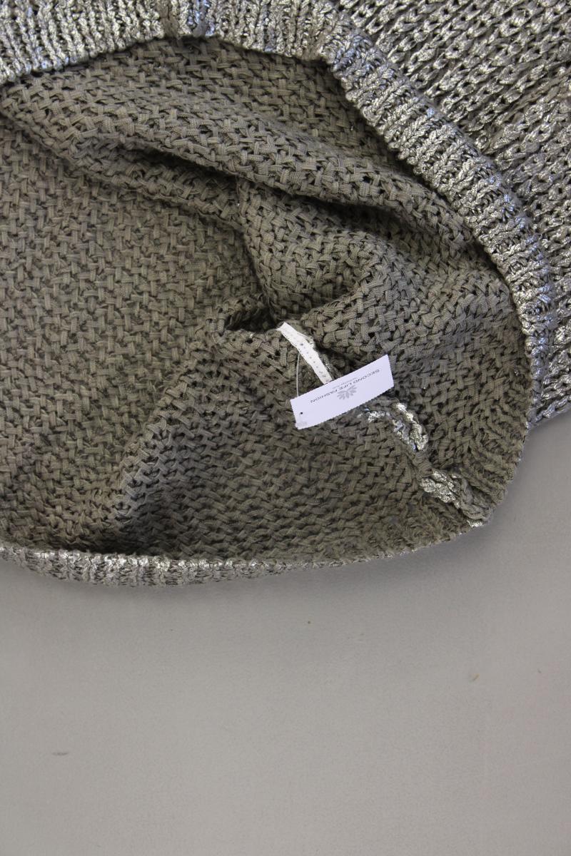 Grobstrickpullover Gr. 46 grau