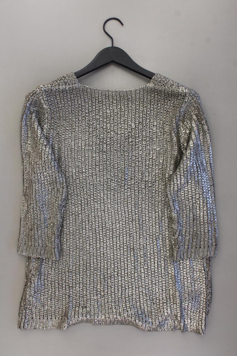 Grobstrickpullover Gr. 46 grau